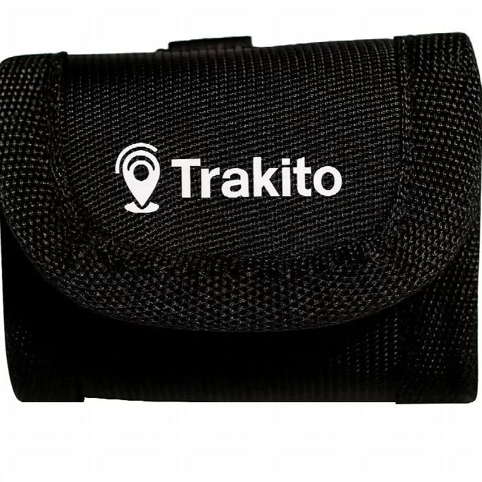 TRAKITO θήκη για GPS tracker, τοποθέτηση σε ζώνη, στο λαιμό με ιμάντα ανάρτησης ή στο κολάρο κατοικιδίου ζώου